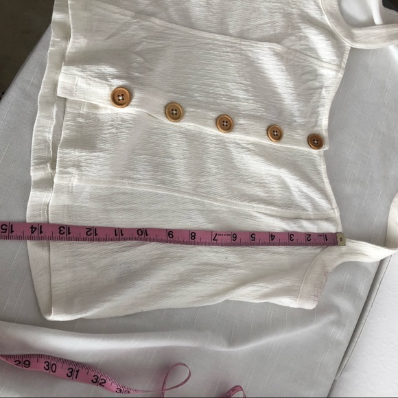 🦋 3/$15 Others Follow crop halter top white - Picture 3 of 8